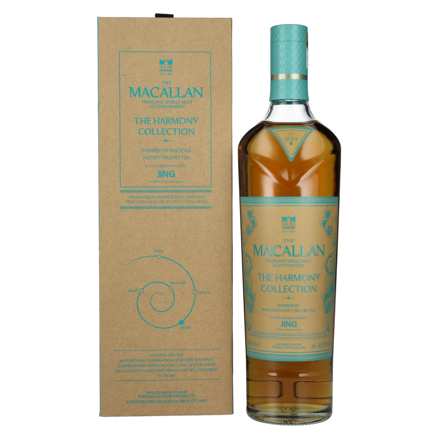 The Macallan The Harmony Collection JING PHOENIX HONEY ORCHID TEA 43,9% Vol. 0,7l in Geschenkbox