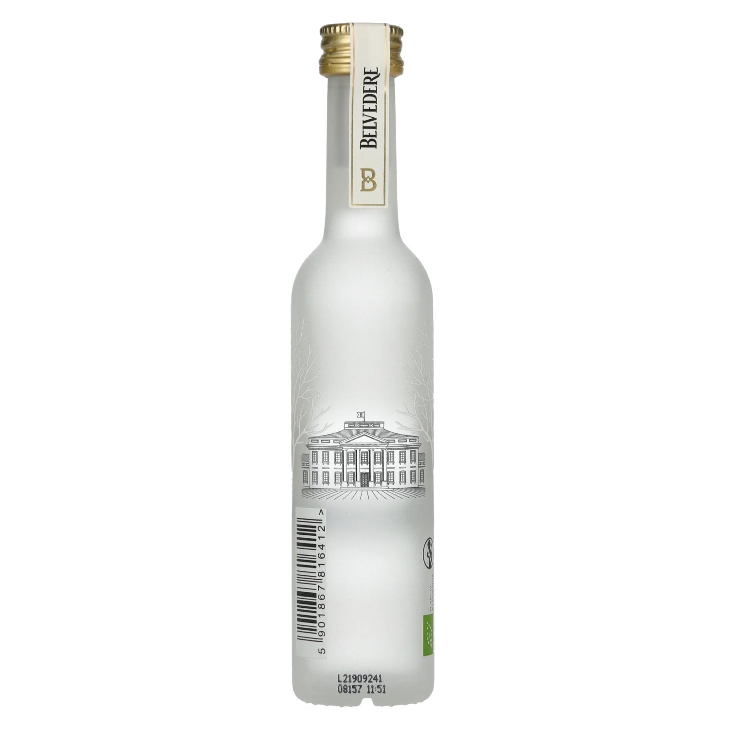 Belvedere Organic Vodka 40% Vol. 60x0,05l
