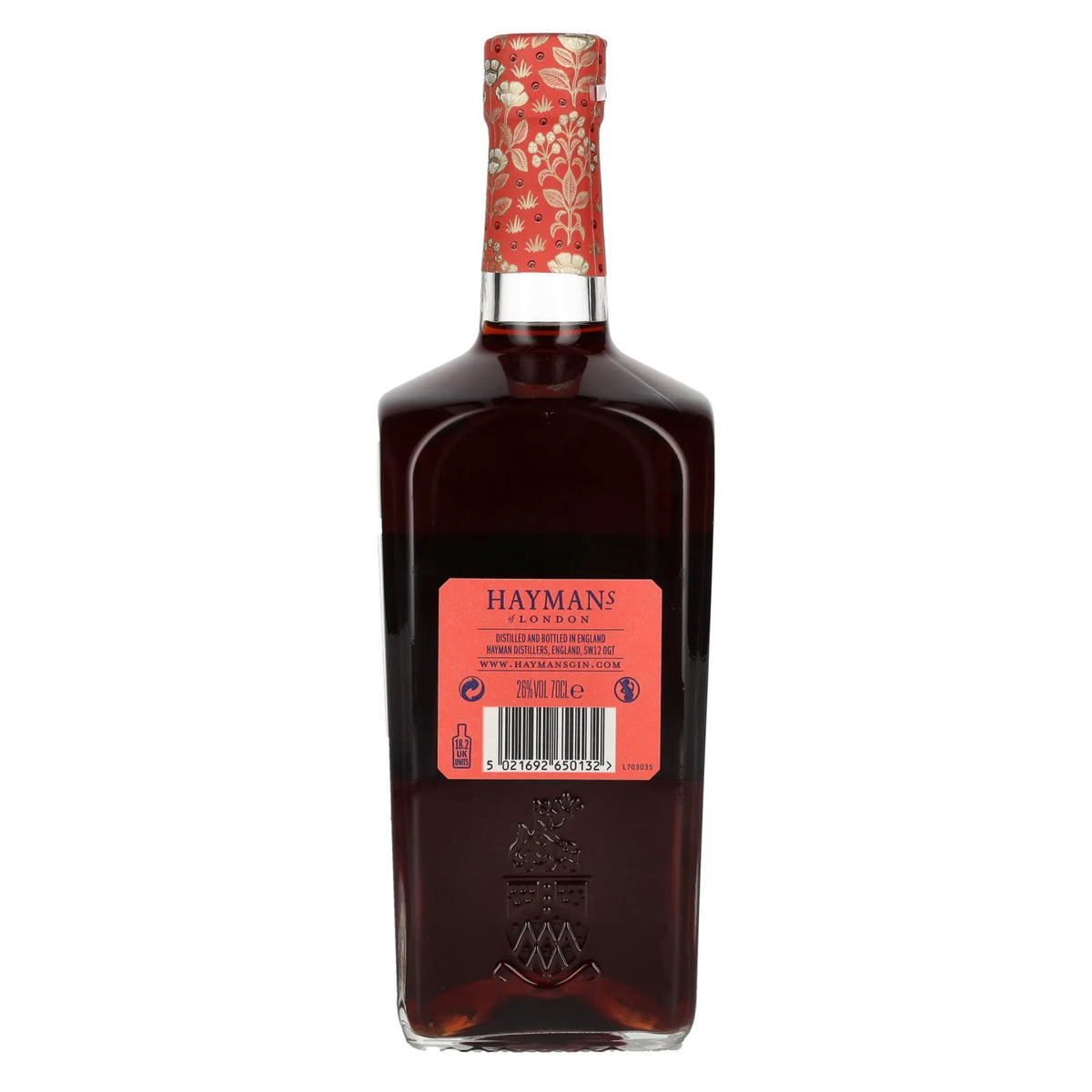 Hayman's of London SLOE GIN 26% ABV 0.7l