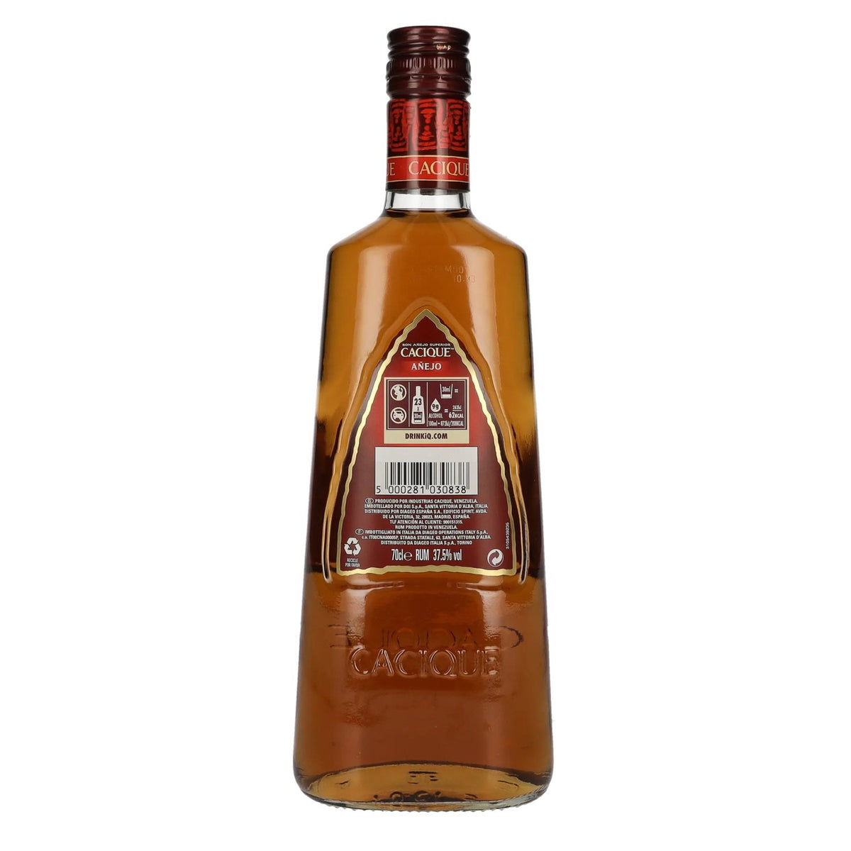Cacique Ron Añejo 37,5% vol. 0,7 l