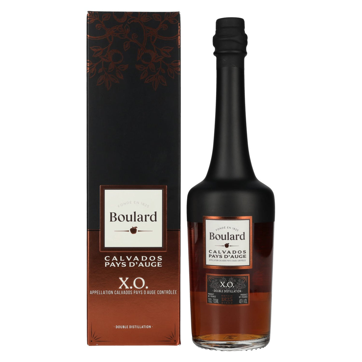 Boulard Calvados Pays d'Auge X.O. 40% vol. 0.7 l in a gift box