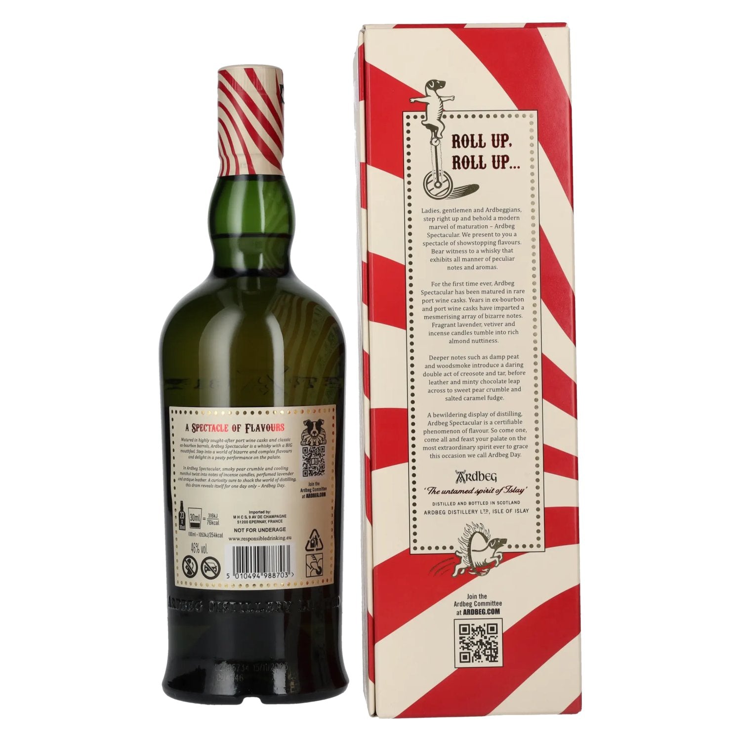 Ardbeg SPECTACULAR The Ultimate Islay Single Malt Scotch Whisky 46% Vol. 0,7l in geschenkverpakking