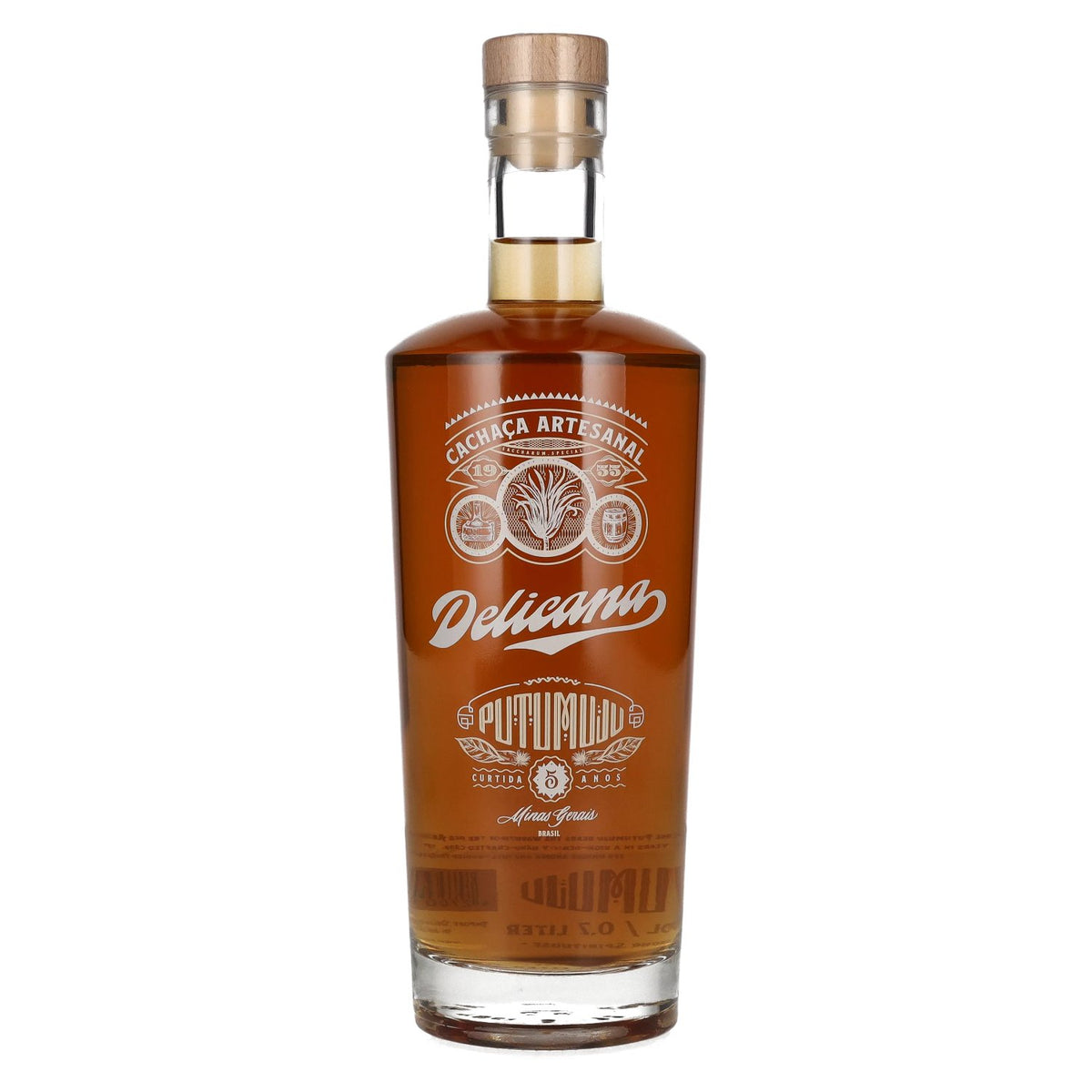 Delicana Supreme PUTUMUJÚ 5-Year-Old Cachaça 45% ABV 0.7l