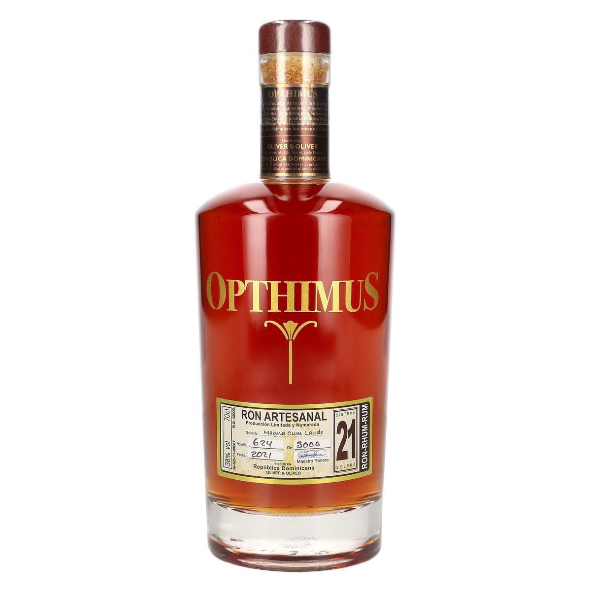 Opthimus 21 Solera Magna Cum Laude 38% vol. 0.7 l