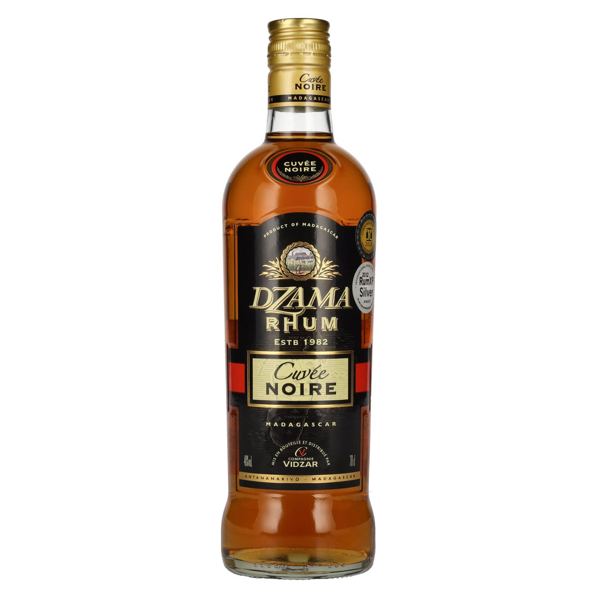 Dzama Cuvée NOIRE Rhum 40% vol. 0.7 l