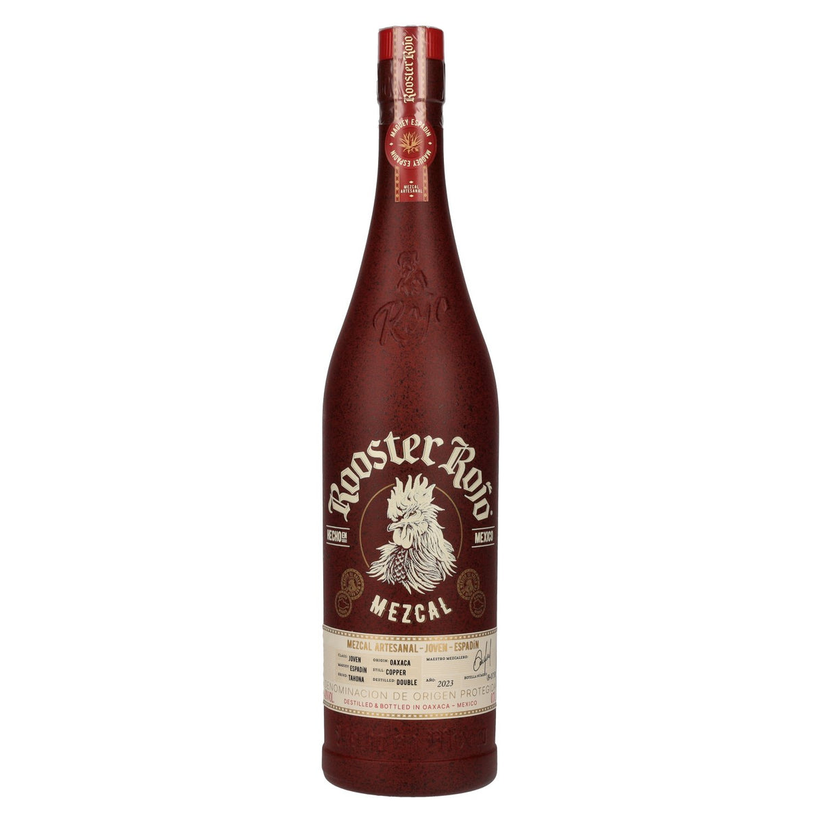 Rooster Rojo MEZCAL Artesanal Joven Espadin Tequila 43% vol. 0,7 l
