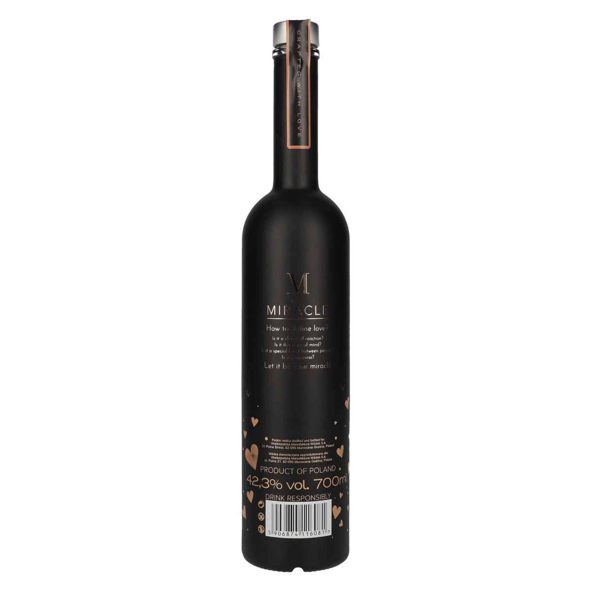Miracle Potato Vodka Limited Dark Gold Edition 42.3% ABV 0.7l
