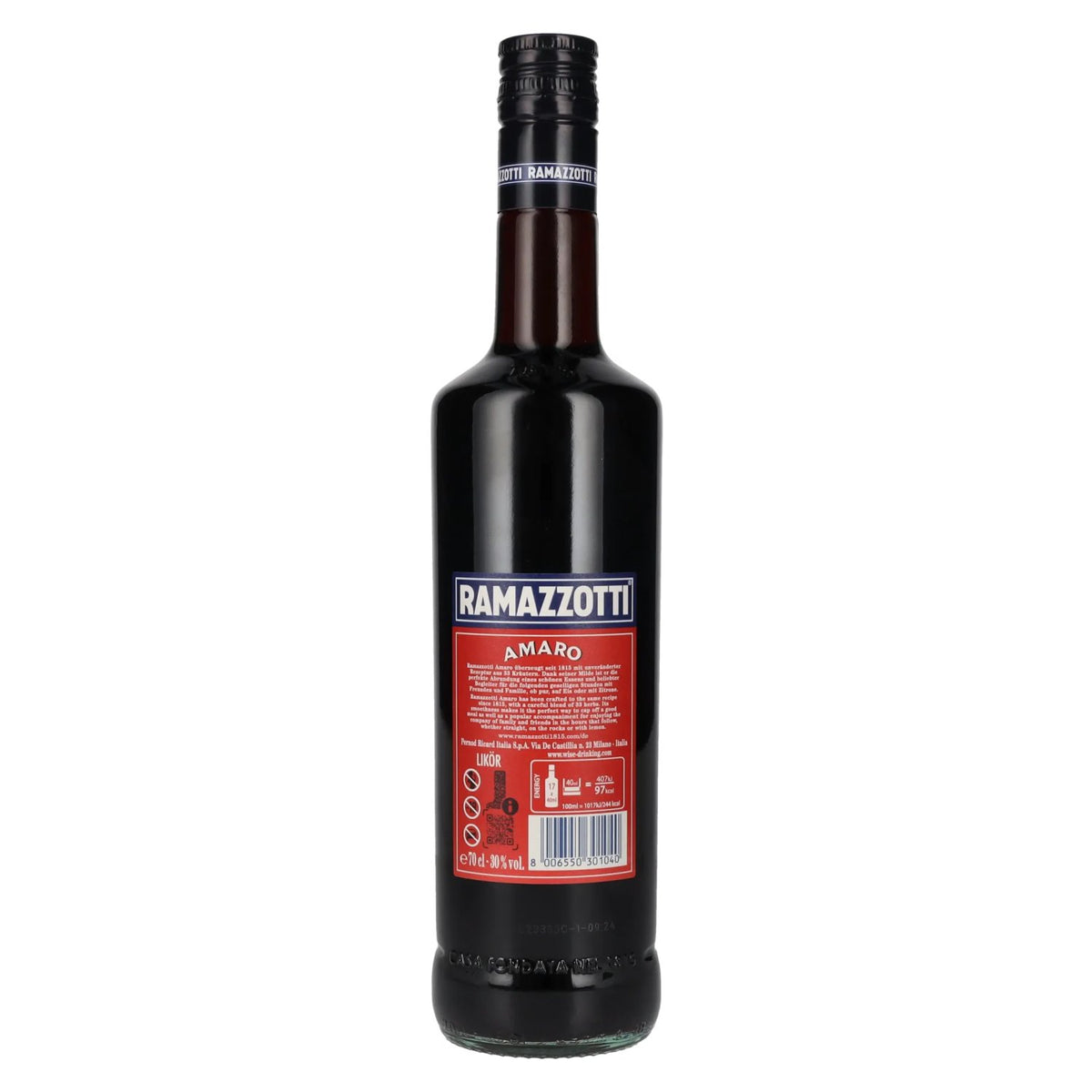 Ramazzotti Amaro 30% vol. 0,7 l