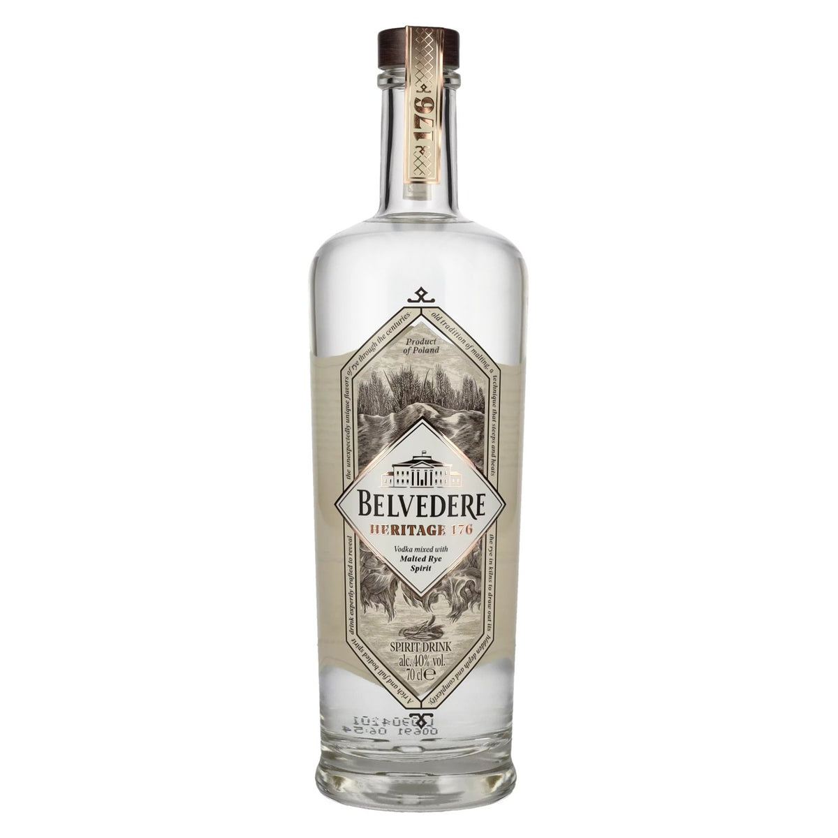 Belvedere Heritage 176 Spirit Drink 40% ABV 0.7l