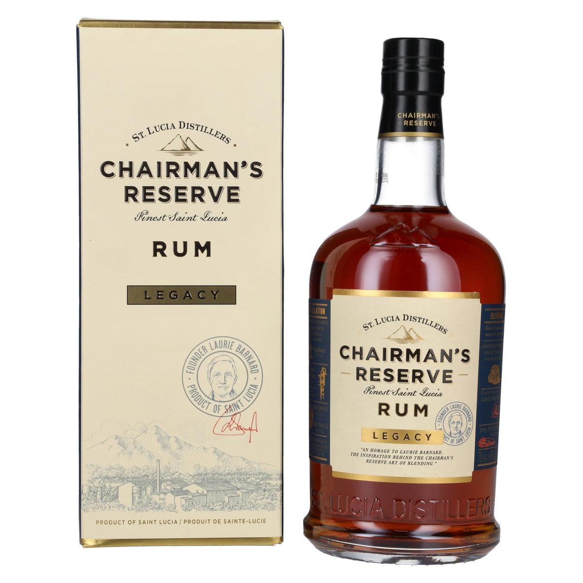 Chairman's Reserve Rum LEGACY 43% vol. 0.7 l in a gift box