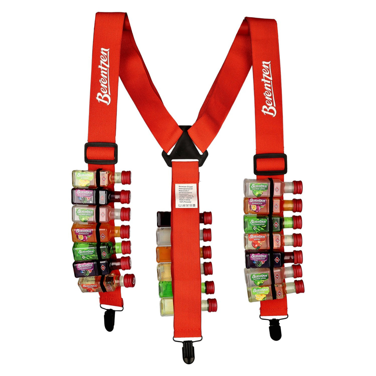 Berentzen Minis 16,3% vol. 20 x 0,02 l PET + bretels inbegrepen