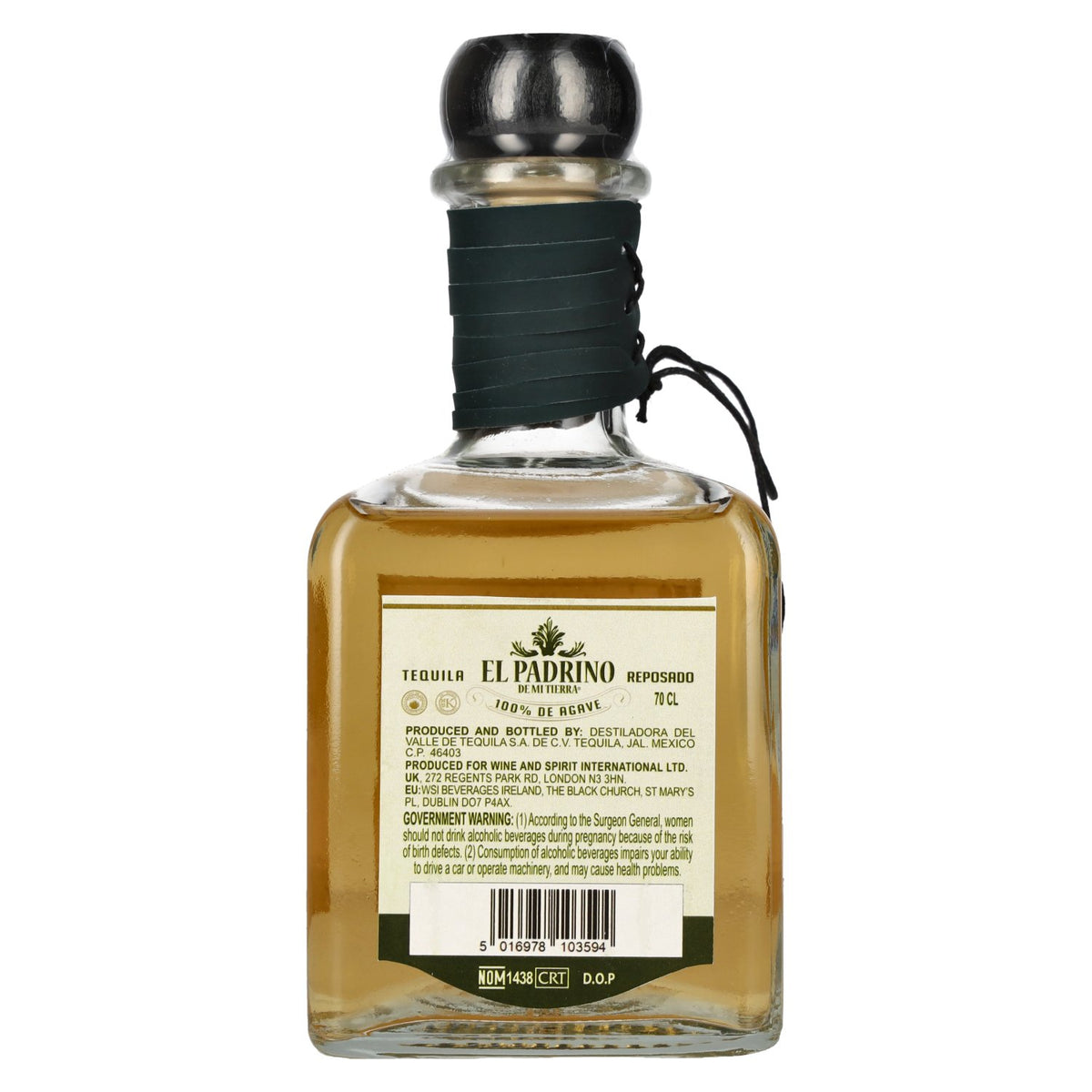 El Padrino Tequila REPOSADO 100% Puro de Agave 40% vol. 0,7 l