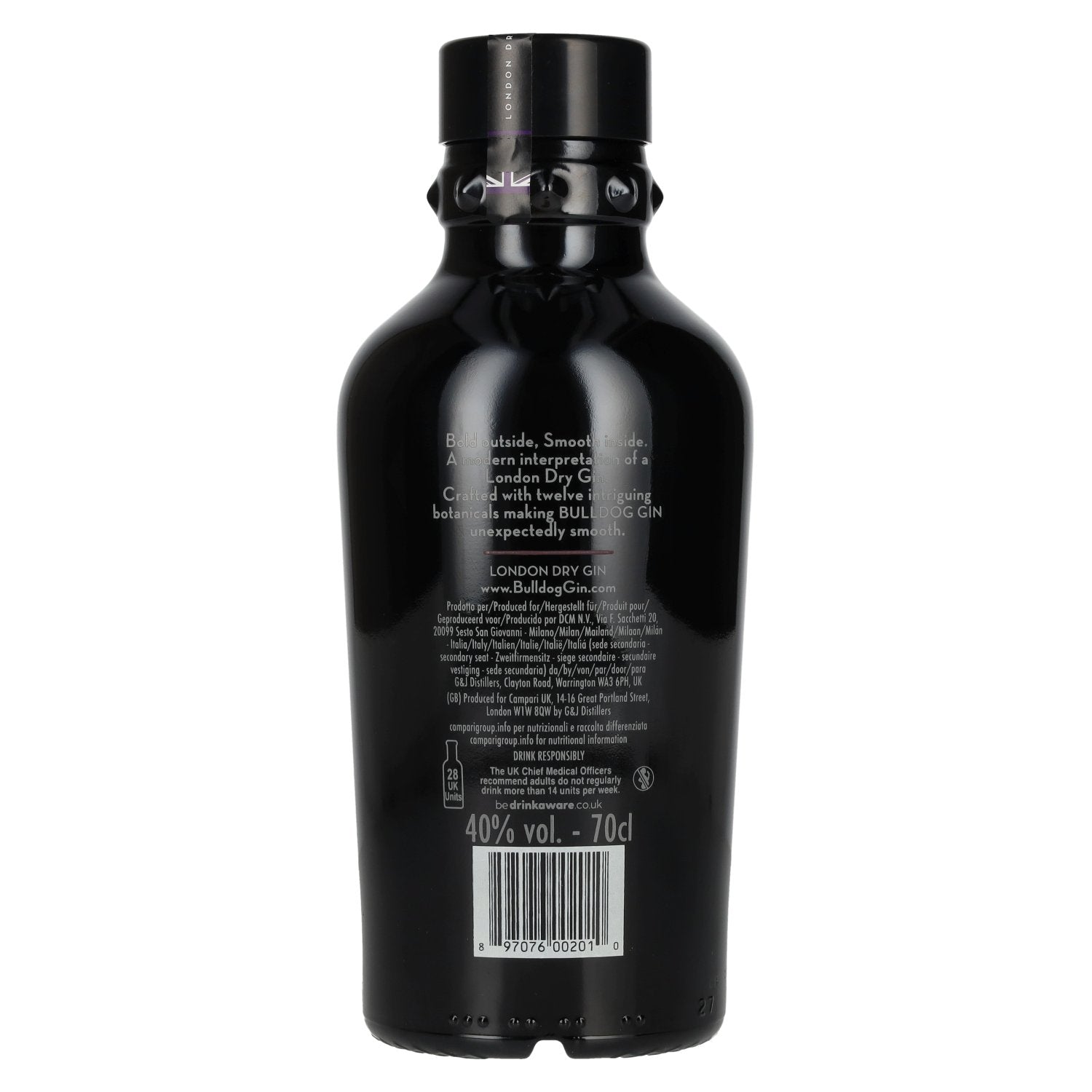 Bulldog London Dry Gin 40% vol. 0,7l