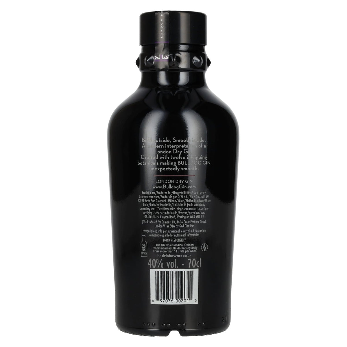 Bulldog London Dry Gin 40% vol. 0,7 l