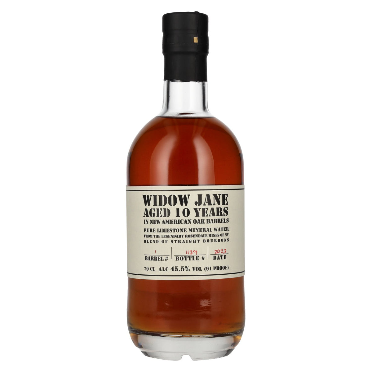 Widow Jane 10-Year-Old Straight Bourbon Whisky 45.5% vol. 0.7 l