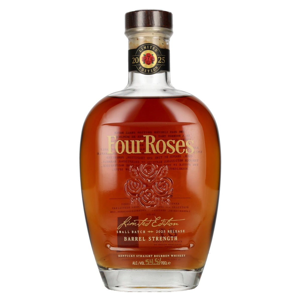 Four Roses Barrel Strength Small Batch Limited Edition Release 2025 54.5% ABV 0.7l