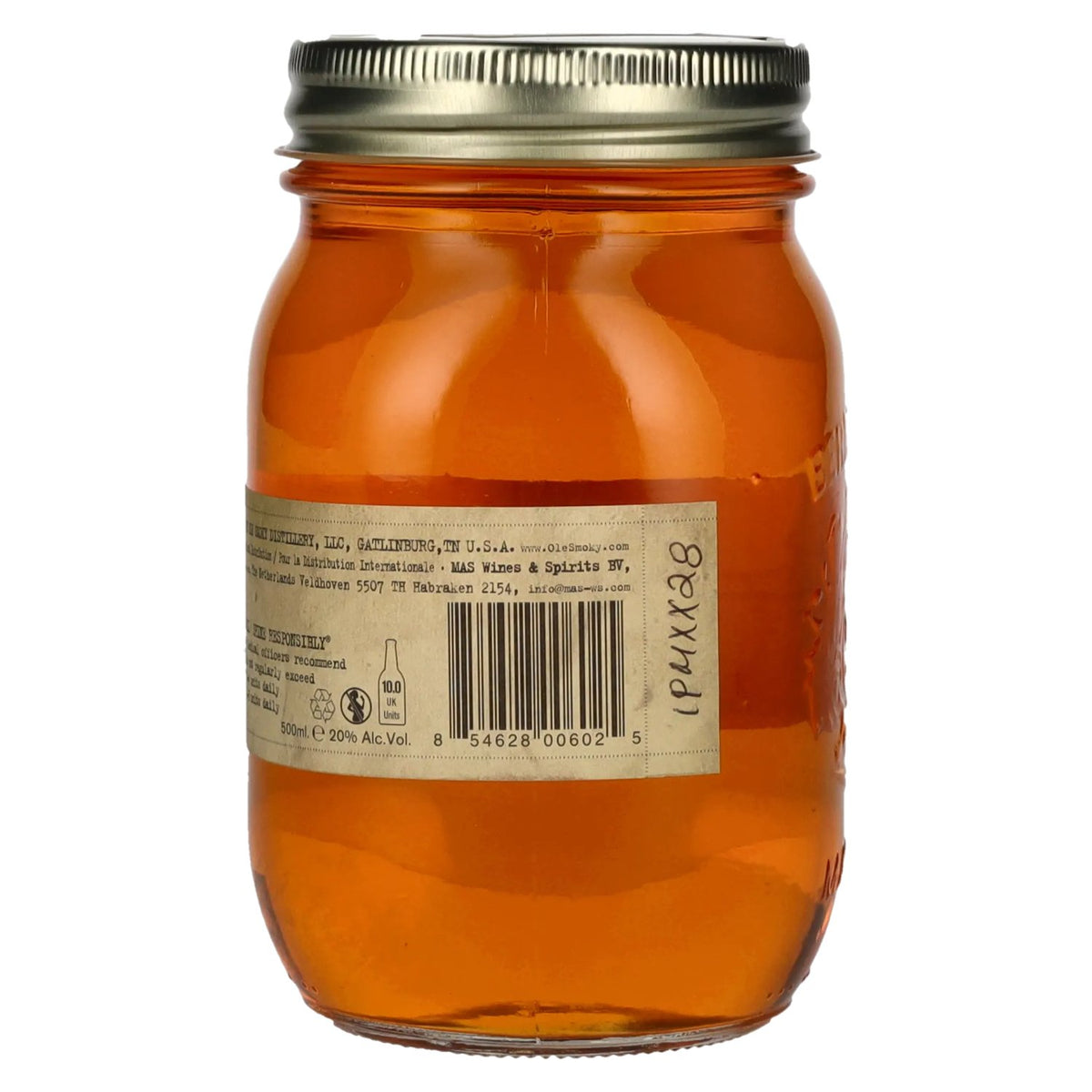 Ole Smoky Tennessee Moonshine PUMPKIN PIE 20% ABV 0.5l