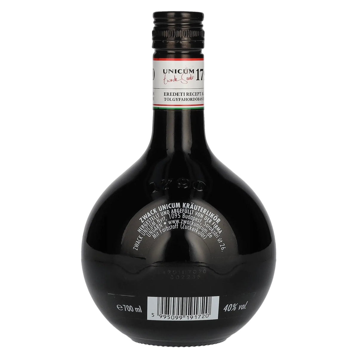 Zwack Unicum 40% ABV 0.7l