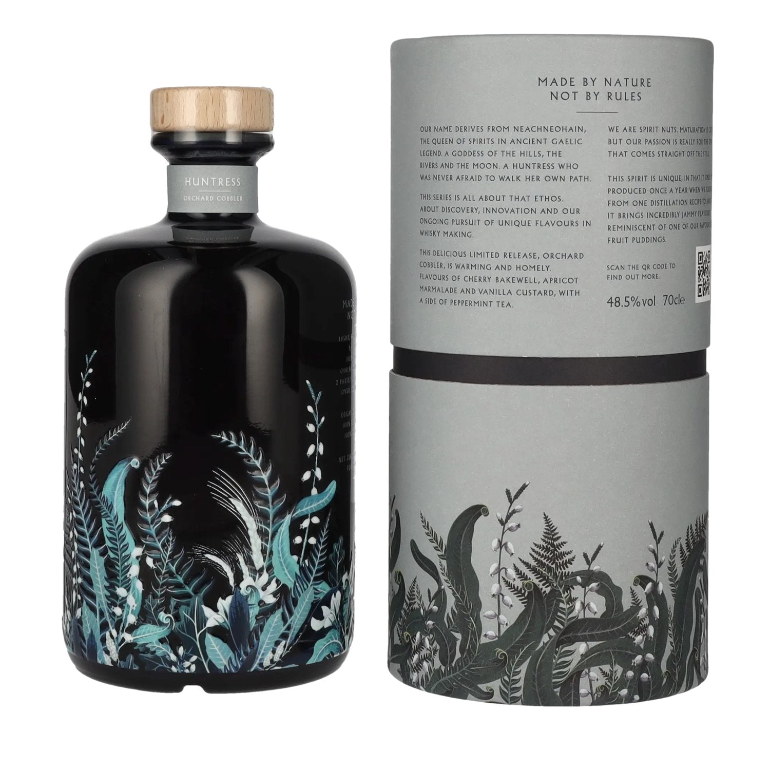 NC'NEAN ORGANIC Huntress Orchard Cobbler Single Malt Scotch Whisky 2024 48,5% Vol. 0,7l in geschenkverpakking