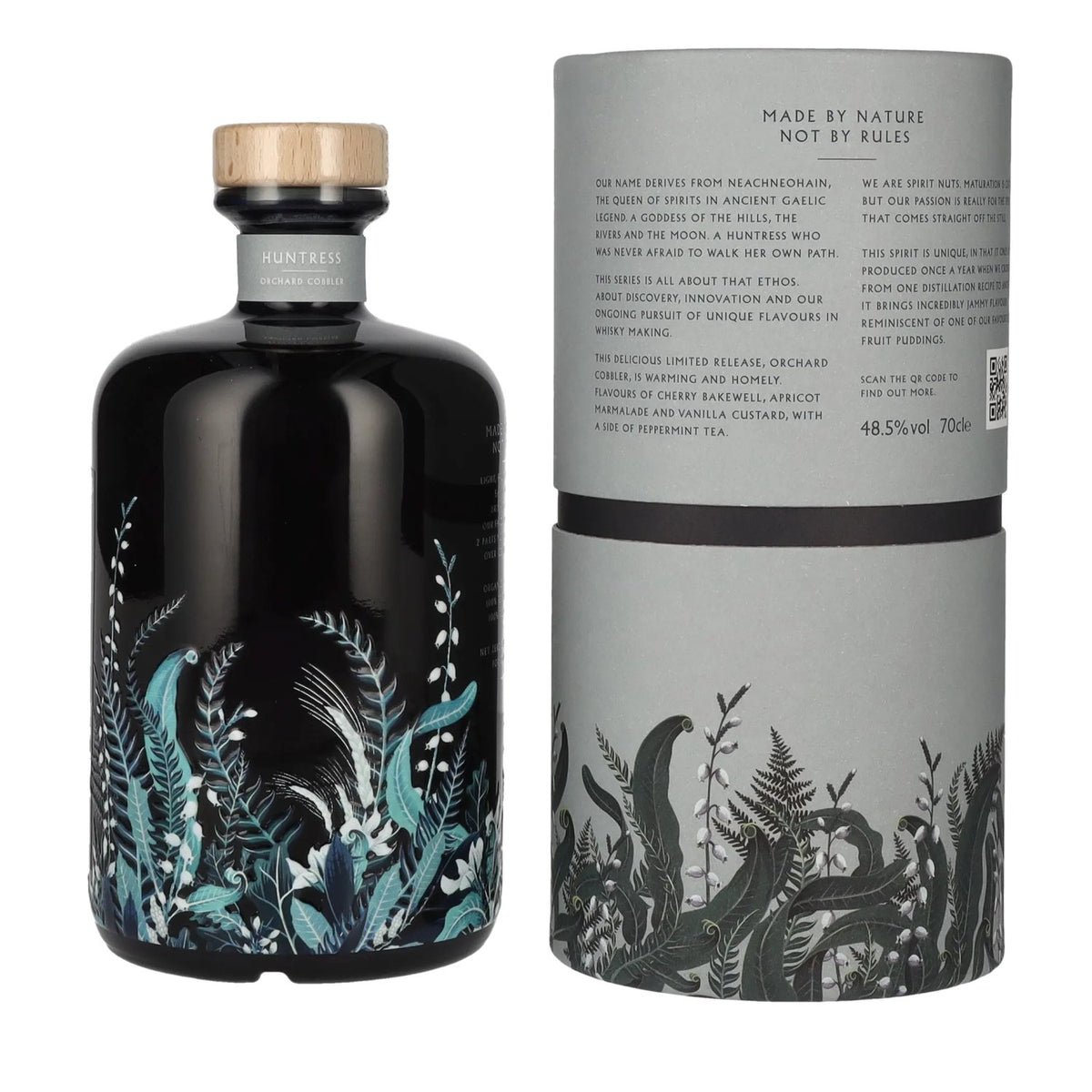 Nc'nean ORGANIC Huntress Orchard Cobbler Single Malt Scotch Whisky 48.5% ABV 0.7l in a gift box