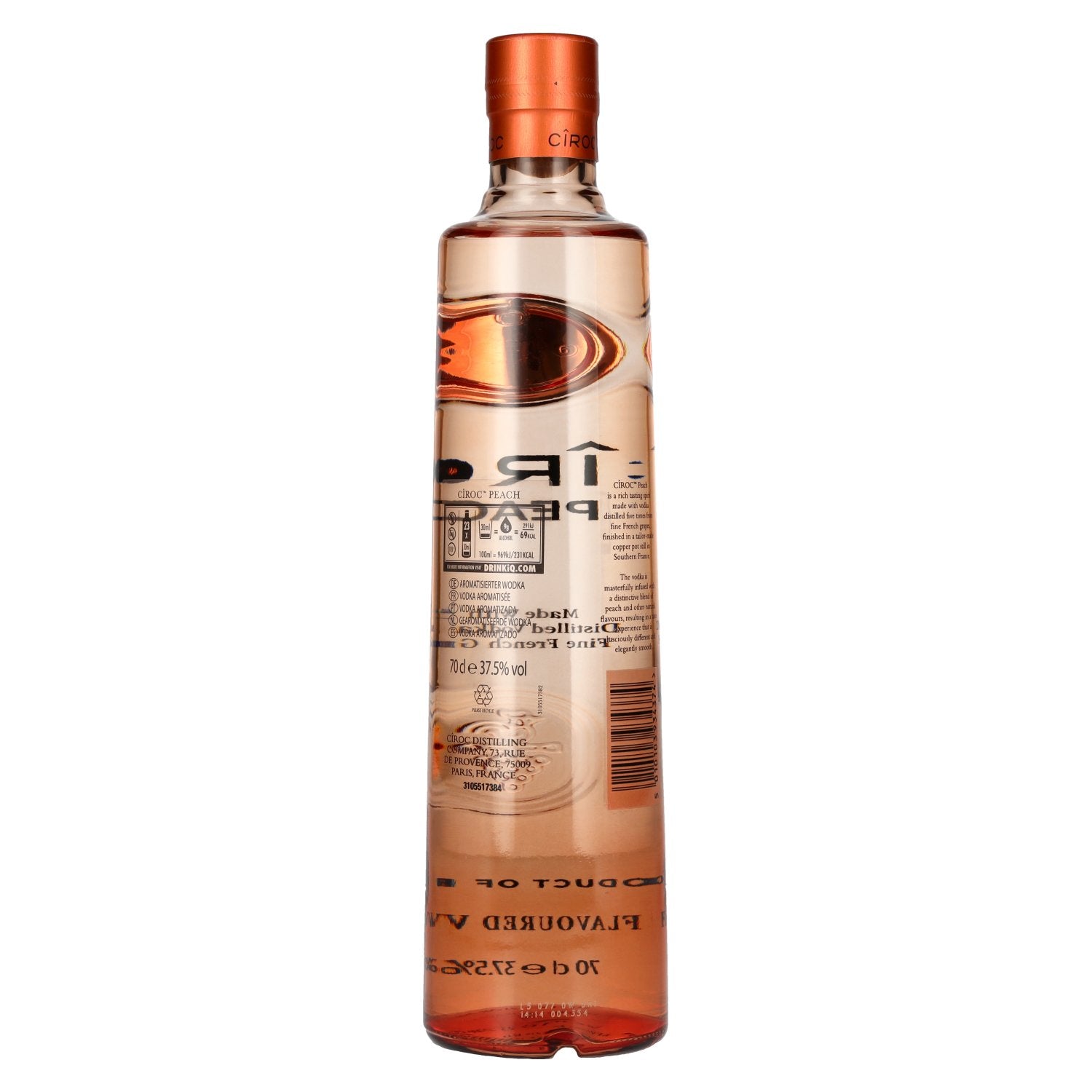 Cîroc PEACH Flavoured Vodka 37,5% Vol. 0,7l