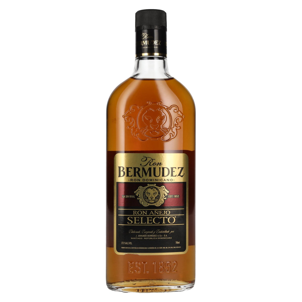 Bermudez Ron Añejo SELECTO Dominican Rum 37.5% ABV 0.7l