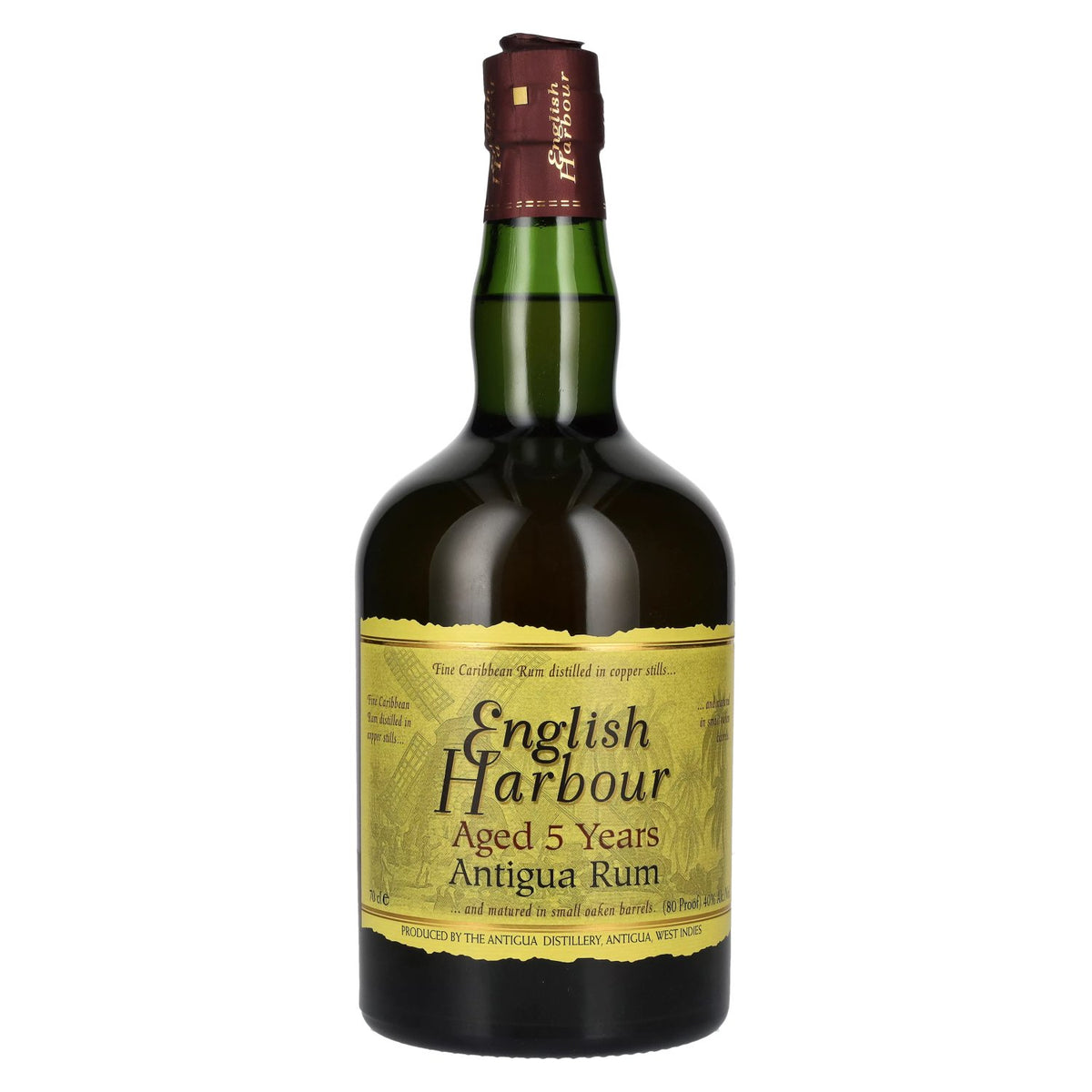English Harbour 5-Year-Old Antigua Rum 40% vol. 0.7 l
