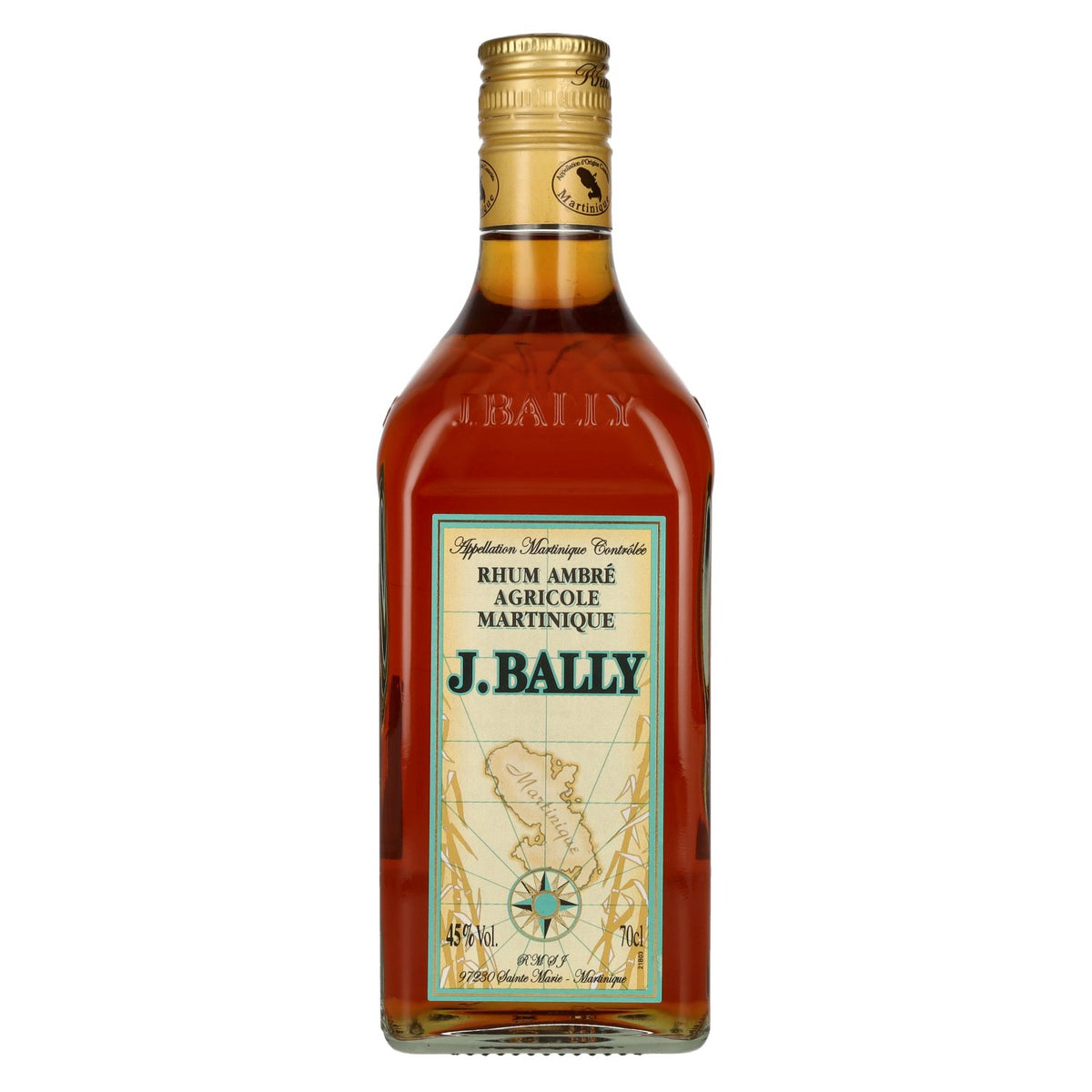 J. Bally Rhum Ambré Agricole Martinique 45% Vol. 0,7l