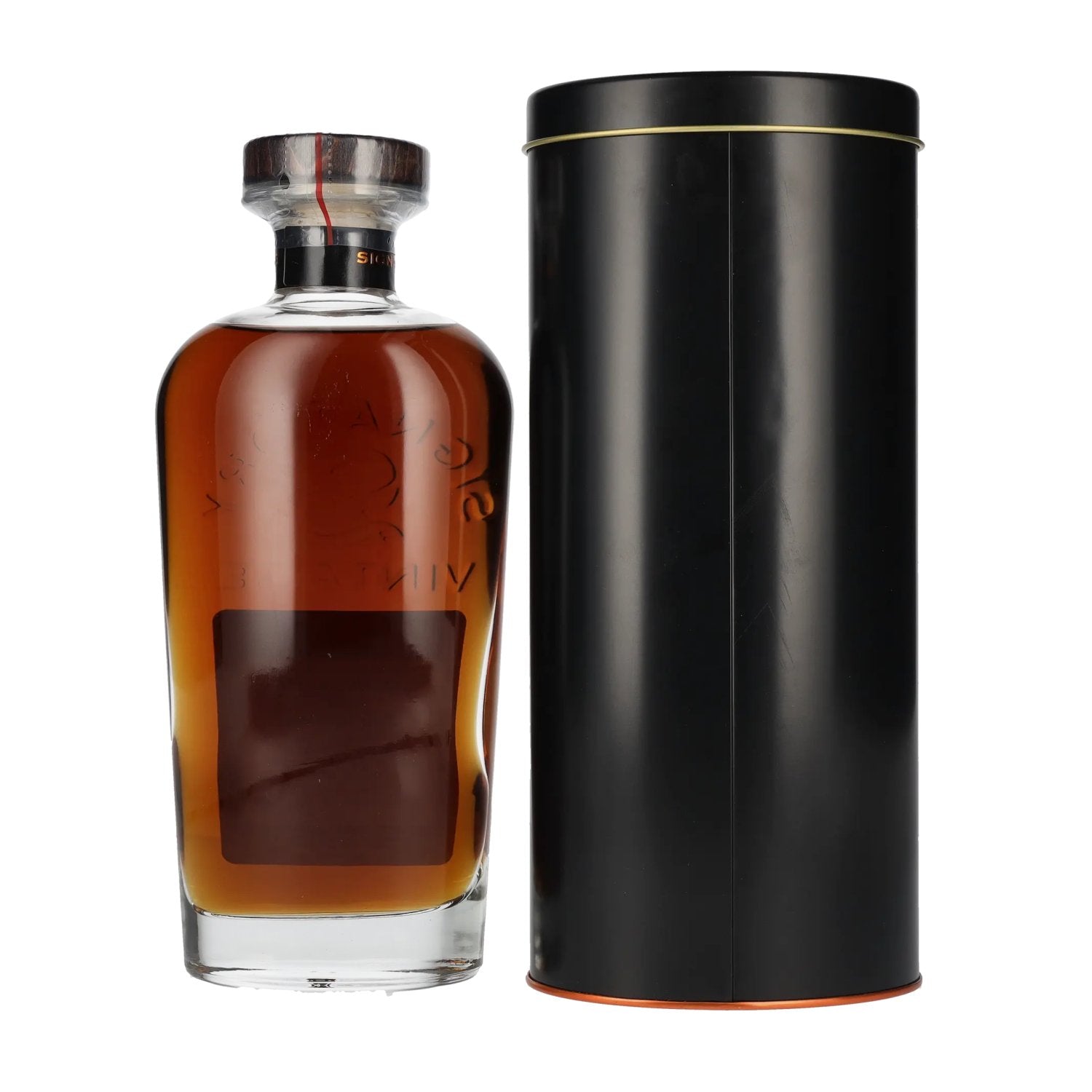 Signatory Vintage GLENALLACHIE 13 Years Old Cask Strength 2008 63.7% vol. 0.7 l in a tin box