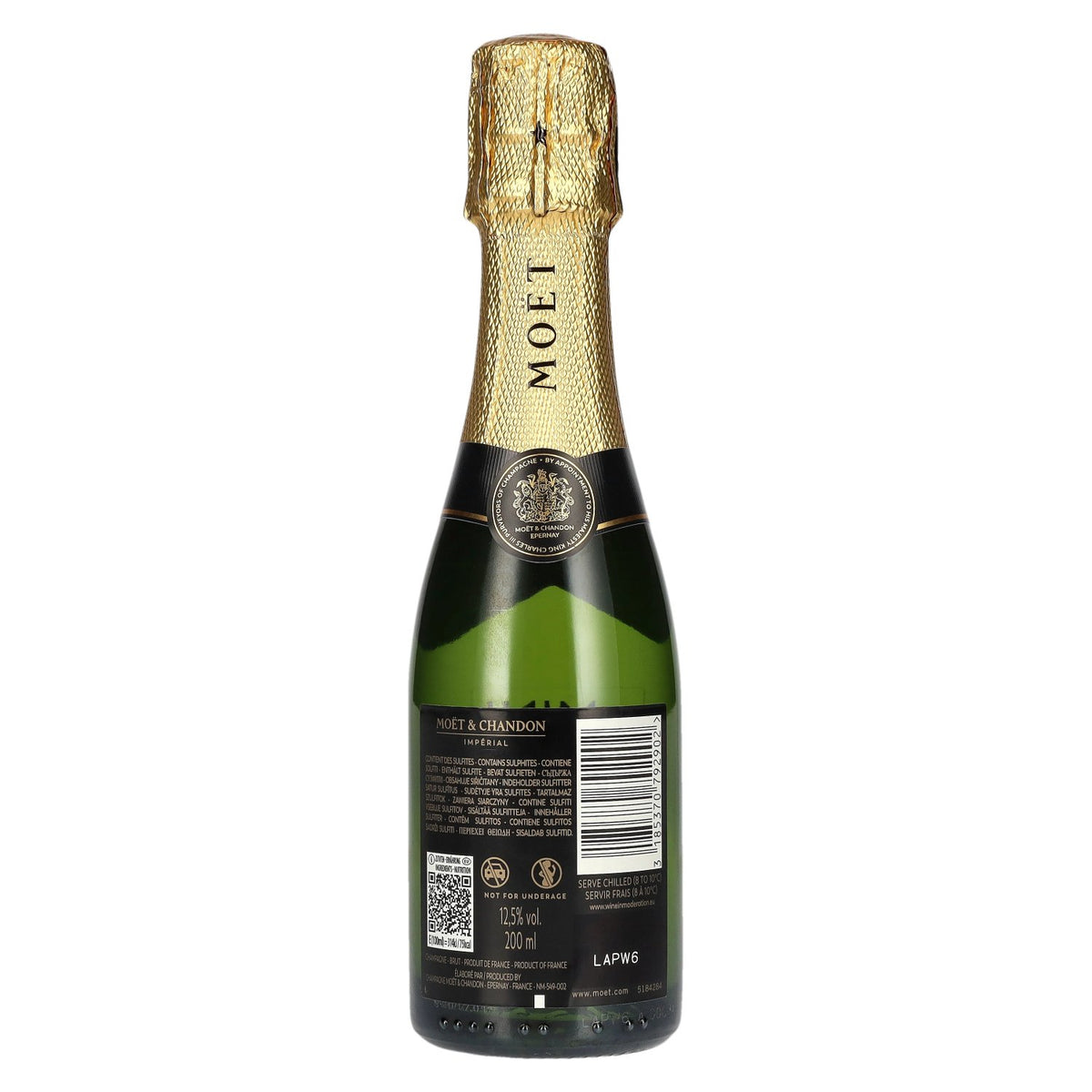 Moët &amp; Chandon Champagne IMPÉRIAL Brut 12,5% vol. 0,2 l