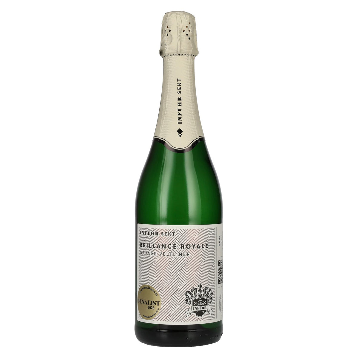 Introductie: Brillance Royale Grüner Veltliner-mousserende wijn 2025, 12,5% vol., 0,75 l