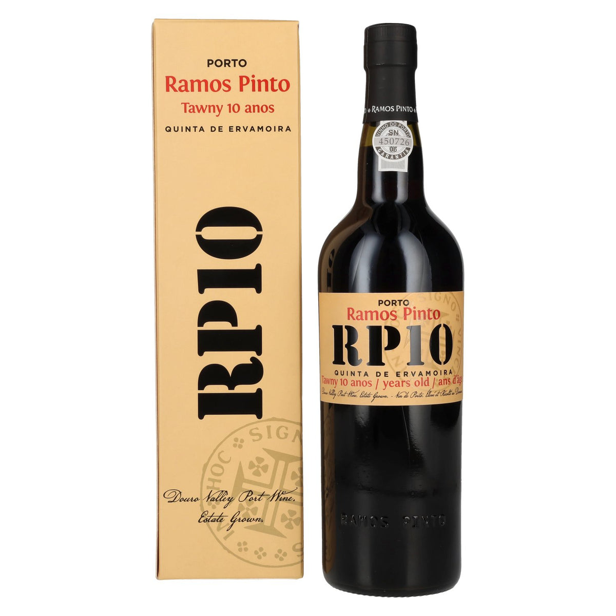Ramos Pinto Quinta da Ervamoira Tawny 10 Years Old 19,5% Vol. 0,75l in Geschenkbox