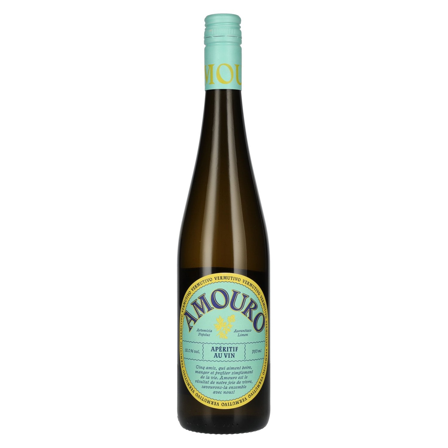 Amouro Aperitief op wijn 18% Vol. 0,75l