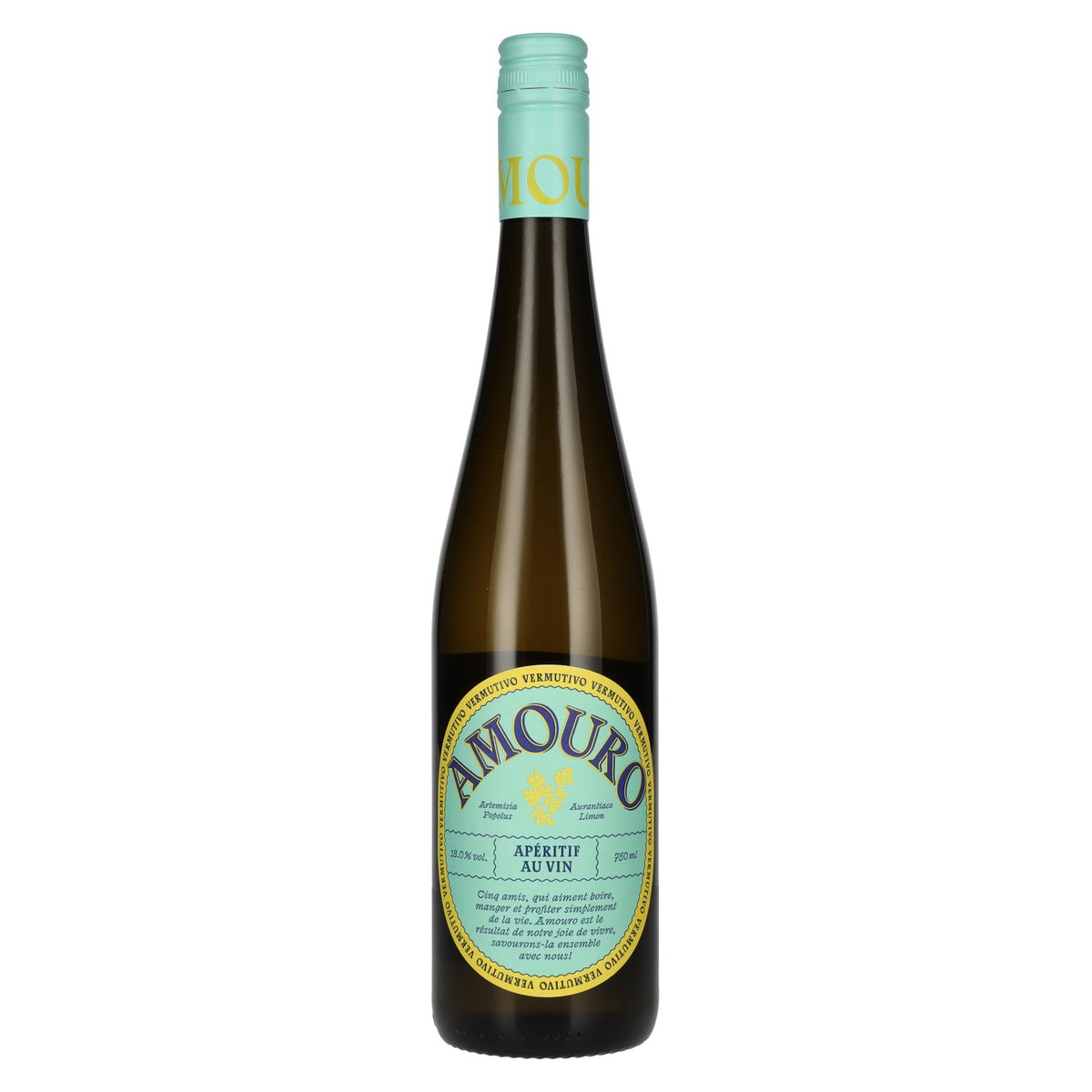 Amouro Aperitief op wijn 18% Vol. 0,75l