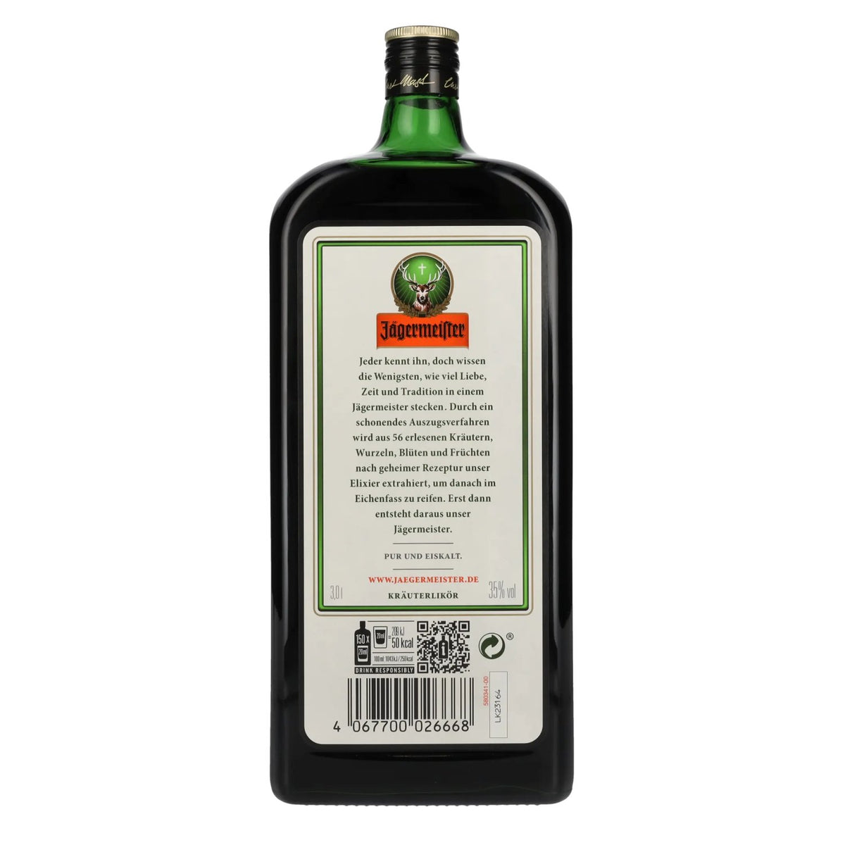 Jägermeister 35% vol. 3 l