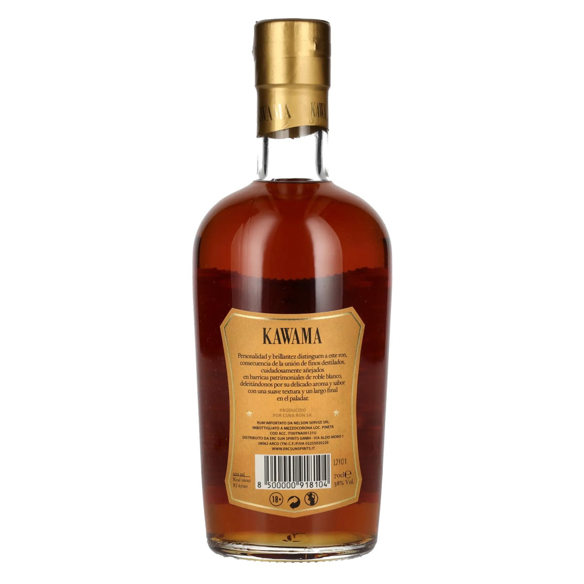 Ron Kawama Añejo 38% vol. 0,7 l