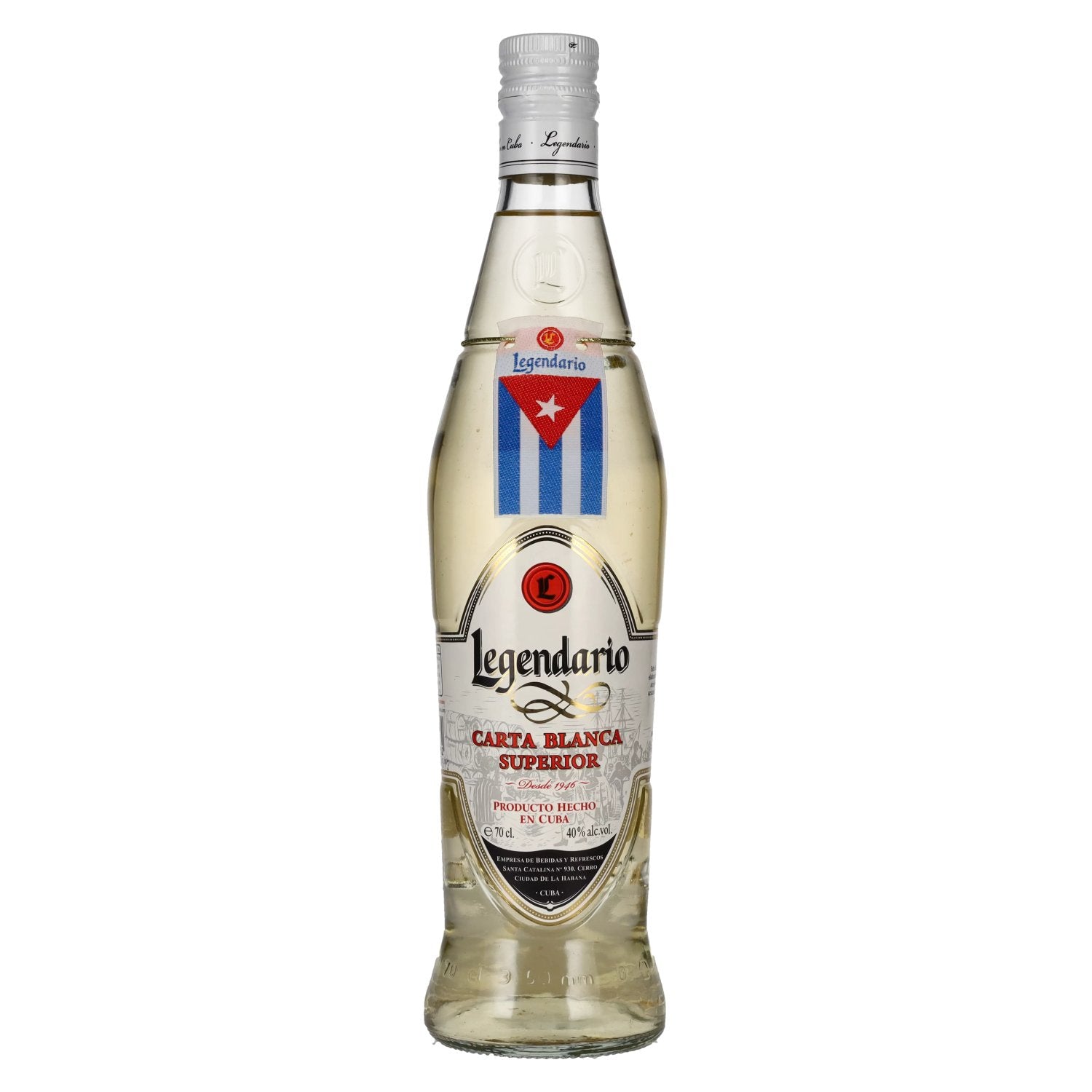 Legendario Carta Blanca 40% vol. 0,7l