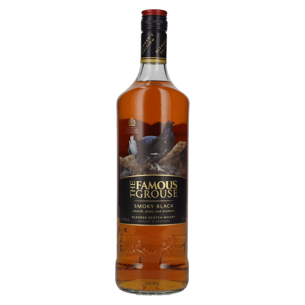 The Famous Grouse SMOKY BLACK Blended Scotch Whisky 40% ABV 1l