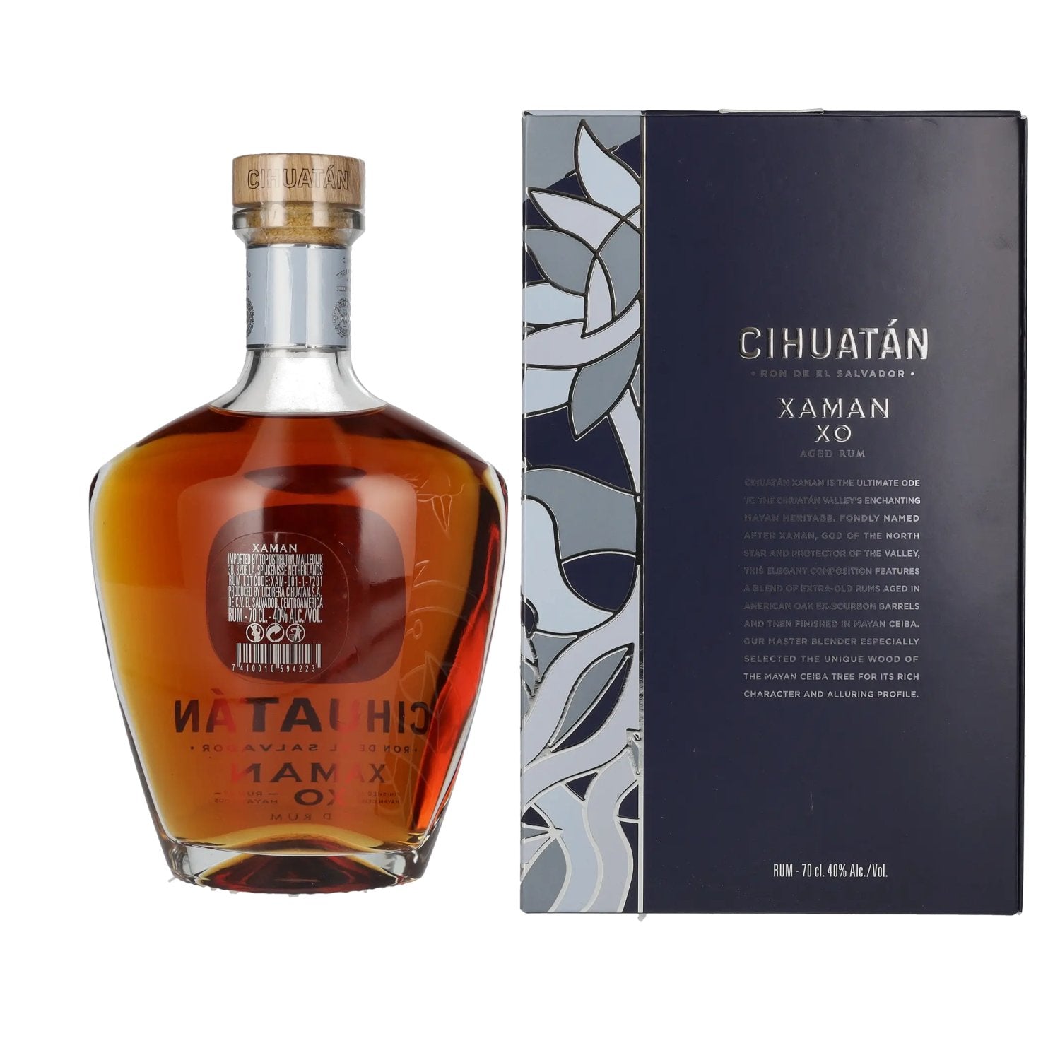 Cihuatán XAMAN XO Rum 40% Vol. 0,7l in gift box