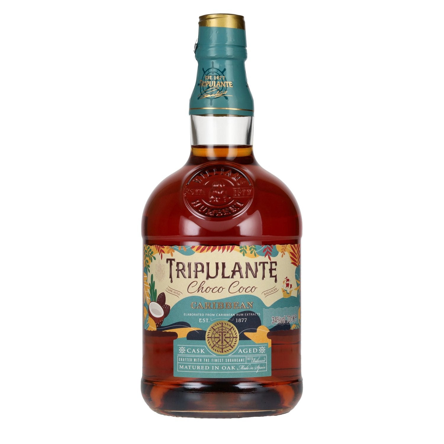 Tripulante Choco Coco Caraïbisch 34% Vol. 0,7l