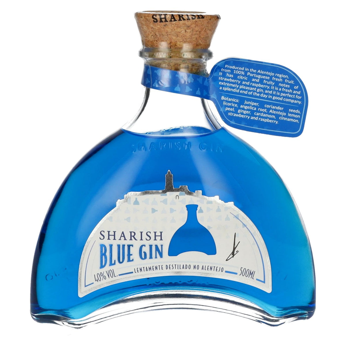 Sharish Blue Gin 40% vol. 0.5 l