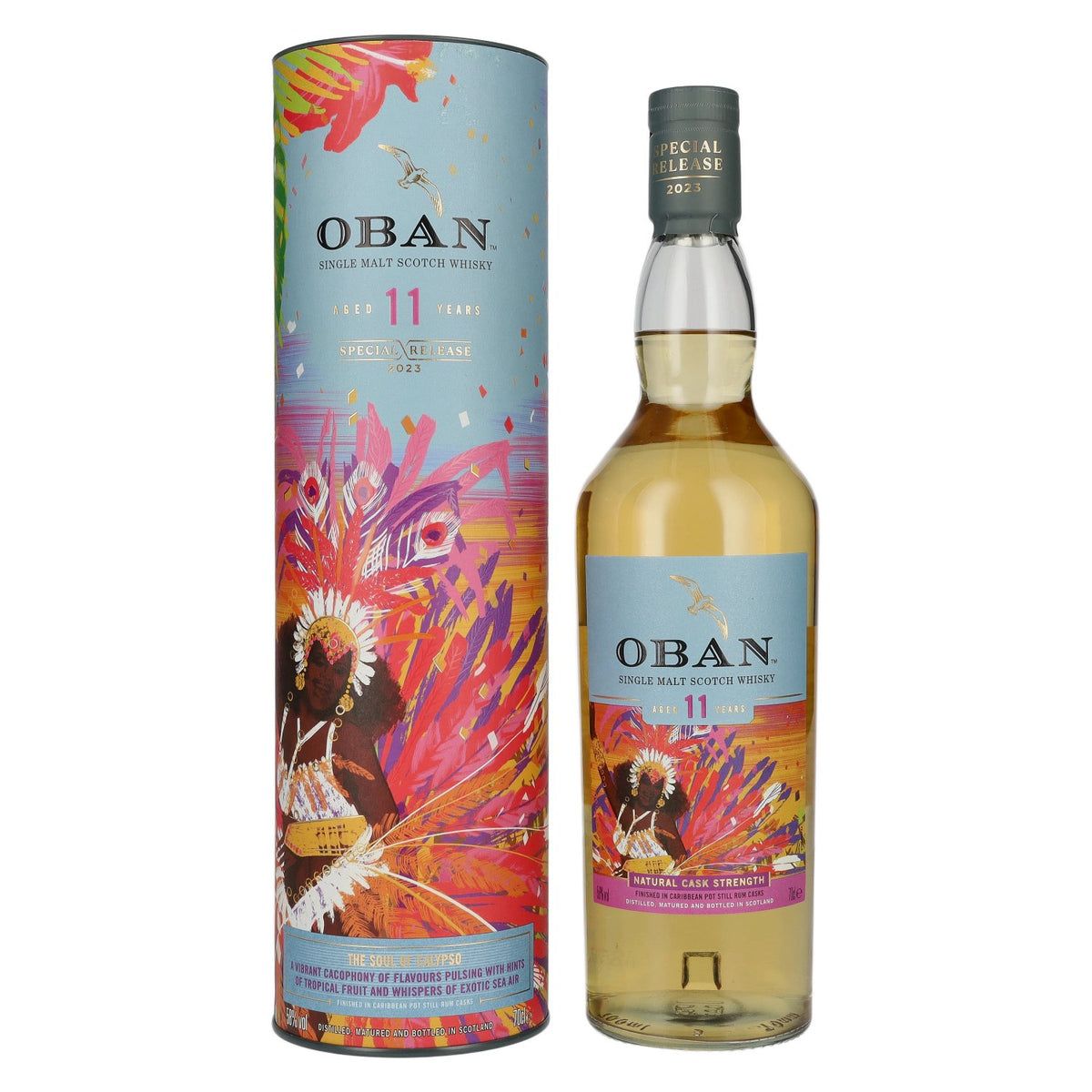 Oban 11 Years Old 'The SOUL OF CALYPSO' Single Malt Special Release 2023 58% vol. 0.7 l in a gift box