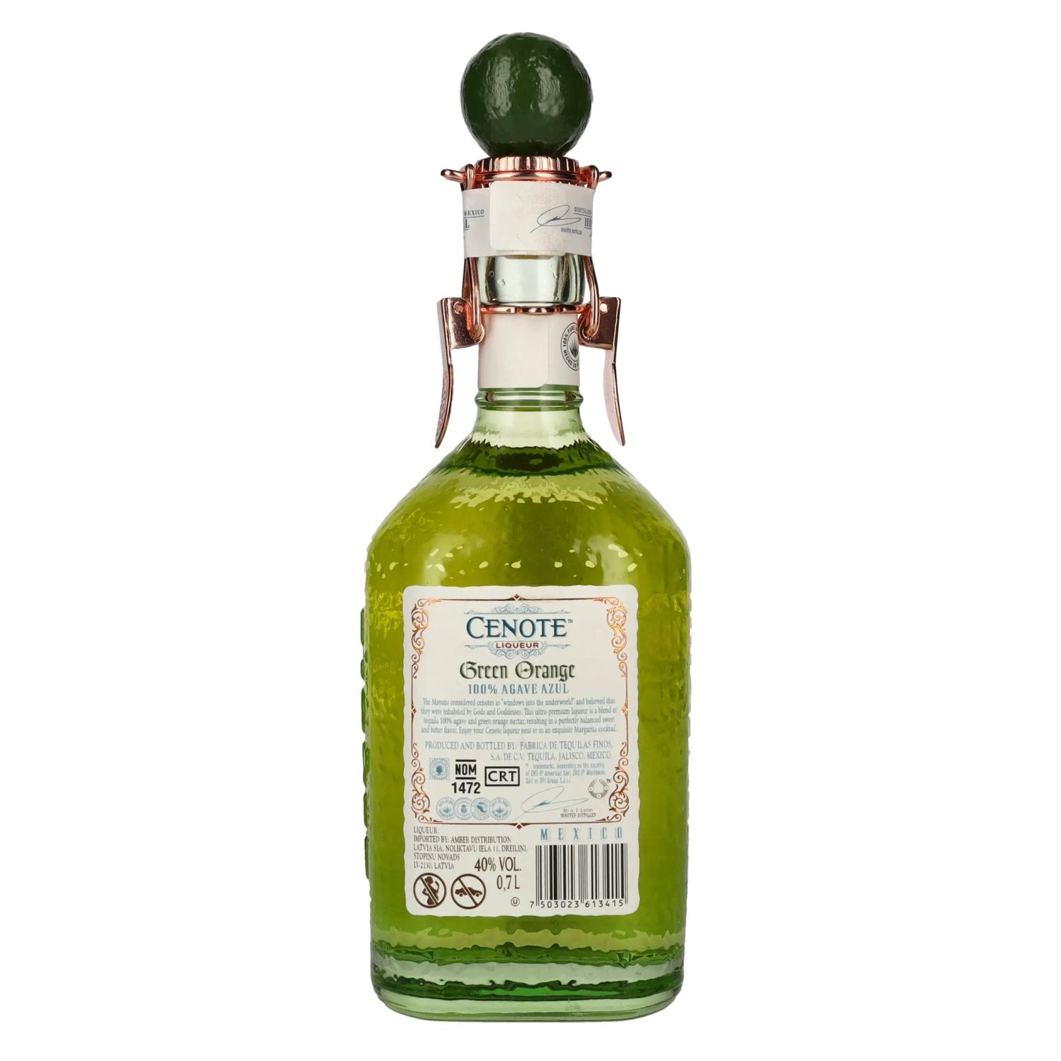 Cenote Green Orange Liqueur 40% Vol. 0,7l
