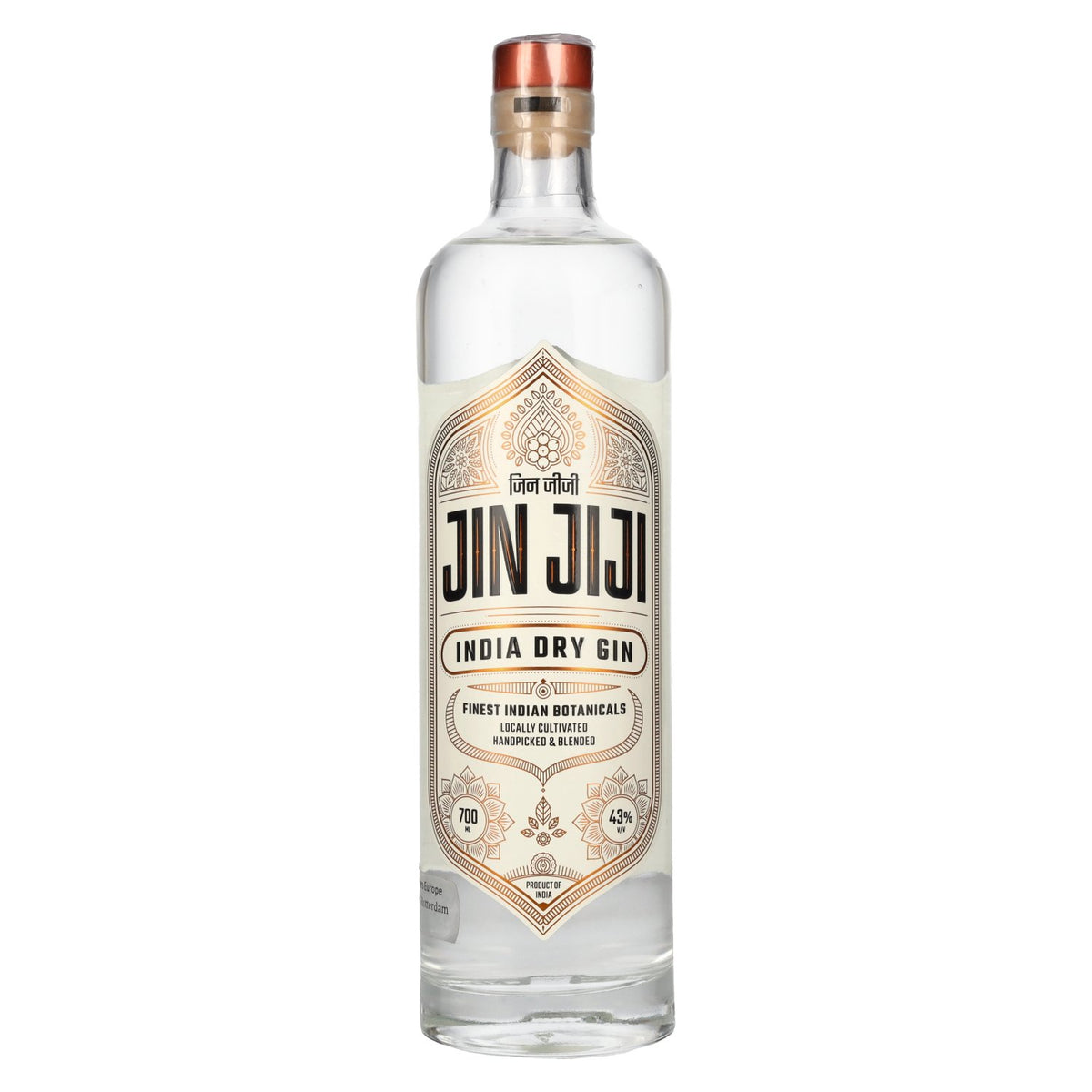 Jin Jiji India Dry Gin 43% ABV 0.7l