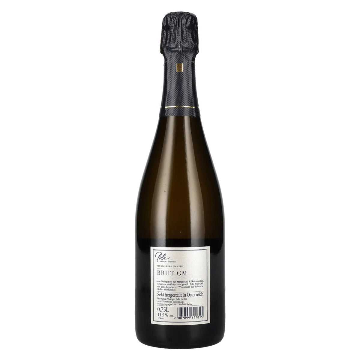 Polz Muskateller Sparkling Wine Brut GM 11.5% ABV 0.75l