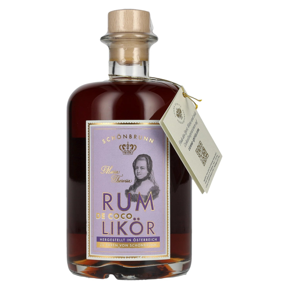 Schönbrunn Vienna Maria Theresia Rum de Coco Liqueur 40% vol. 0.5 l