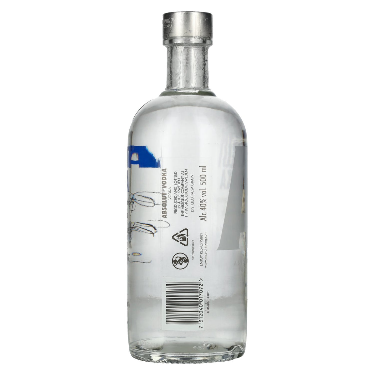 Absolut Vodka 40% vol. 0,5l