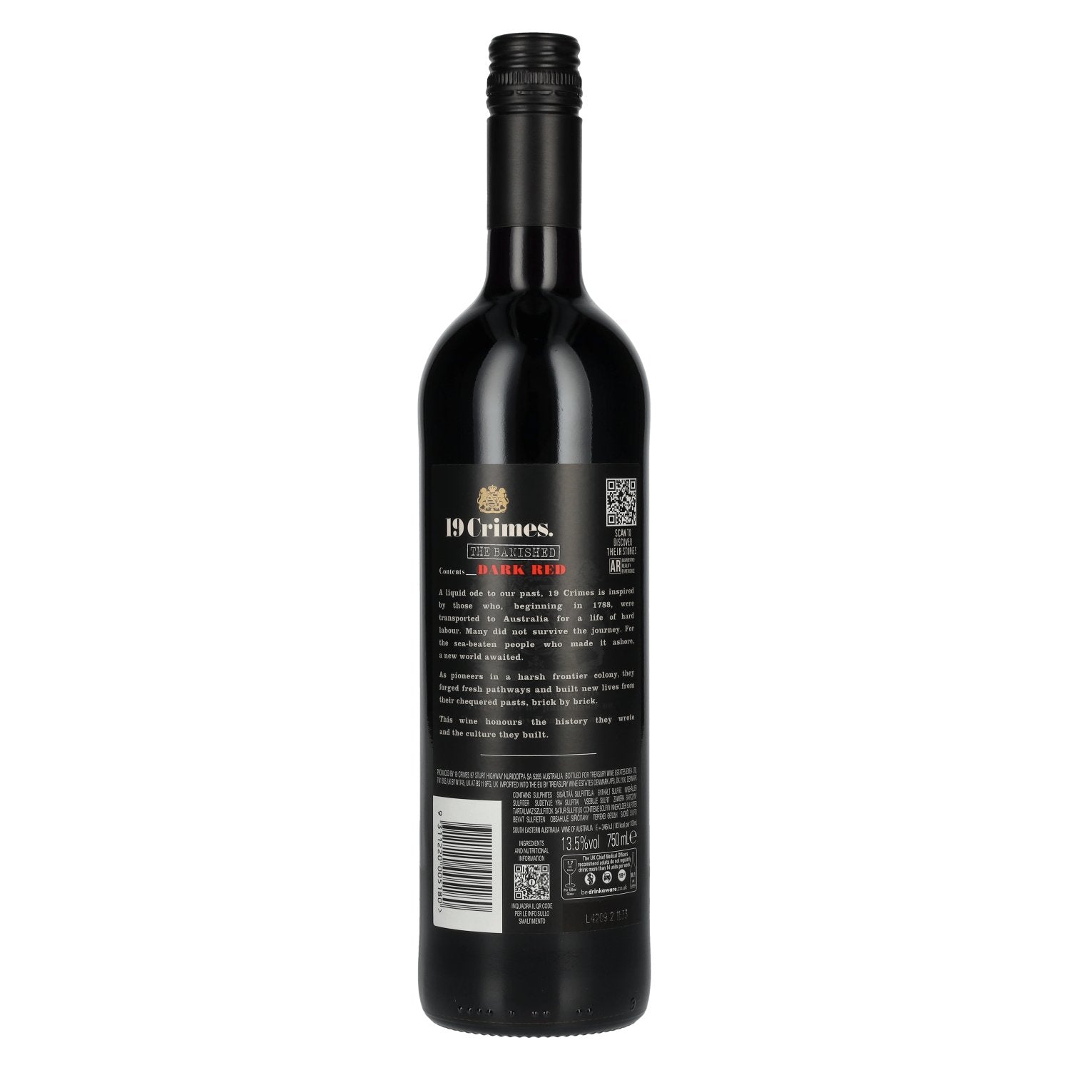 19 Crimes The Banished Dark Red 13,5% Vol. 0,75l