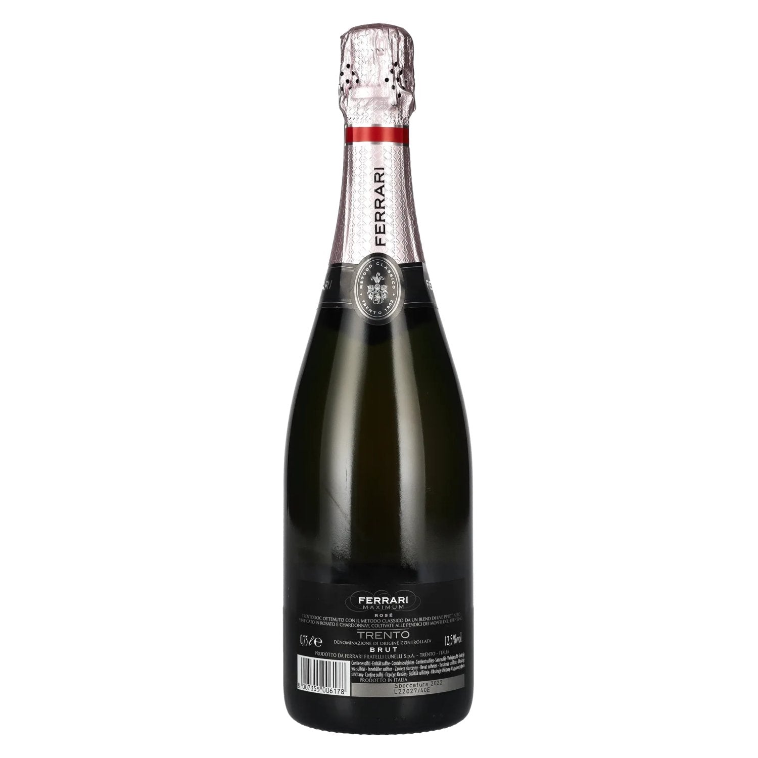 Ferrari MAXIMUM Rosé 12,5% Vol. 0,75l