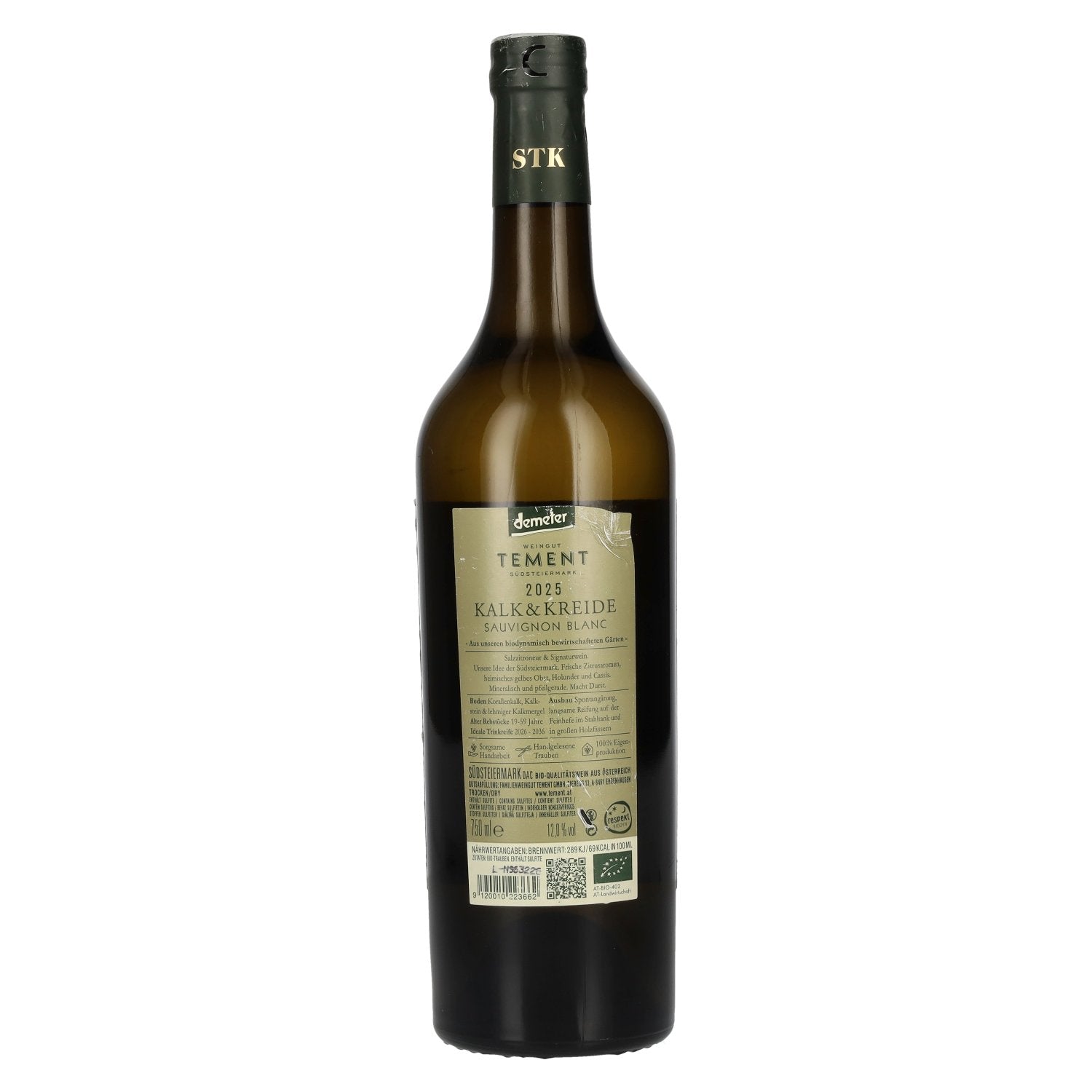 Tement Sauvignon Blanc Kalk & Kreide Südsteiermark DAC 2025 12% Vol. 0,75l